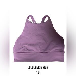 lululemon sports bra size 10